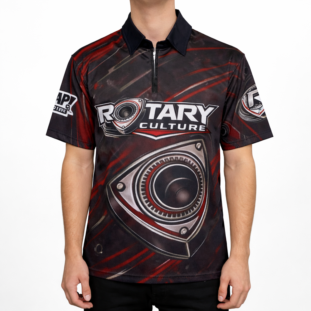 Brap! Culture- Rotary Culture Edition Men's Polo Shirt