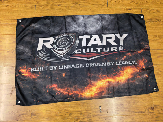 Rotary Culture Official Garage Banner
