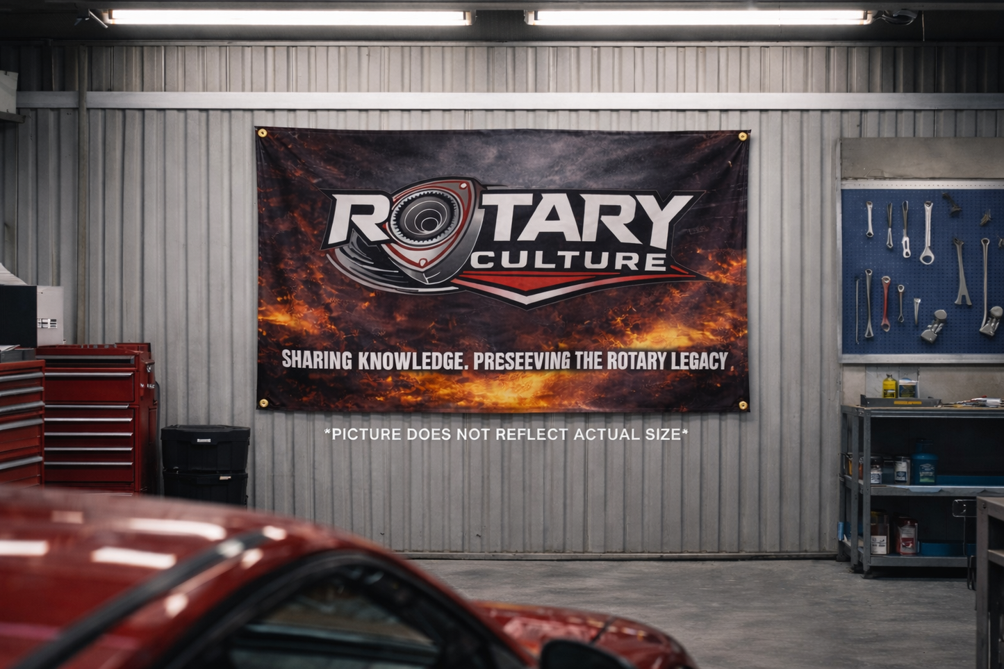 Rotary Culture Official Garage Banner