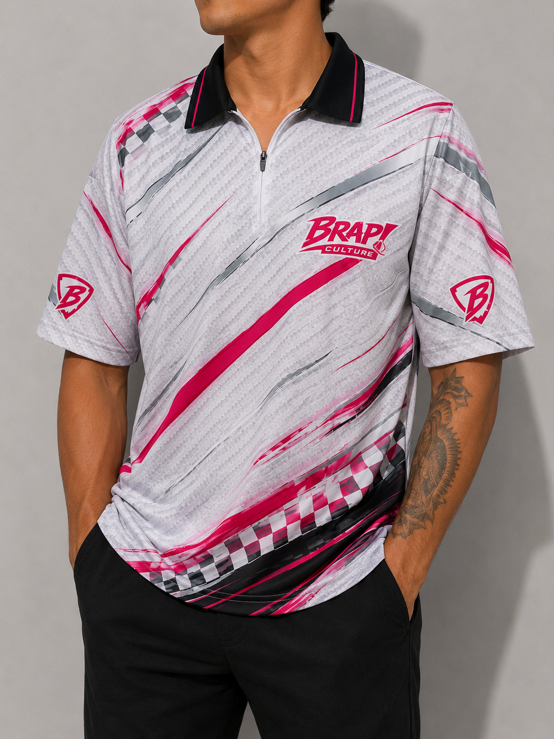 Brap! Culture Official Polo- Pink Edition