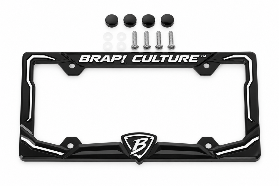 Official Brap! Culture™ License Plate Frame