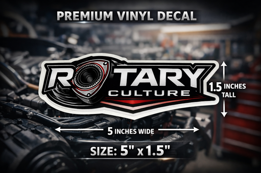 Rotary Culture Official Decal