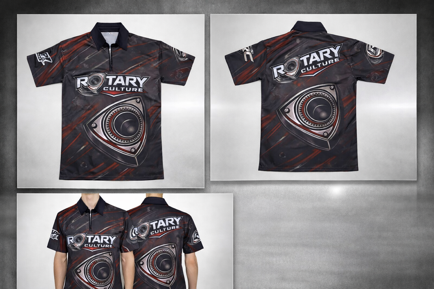 Brap! Culture- Rotary Culture Edition Men's Polo Shirt