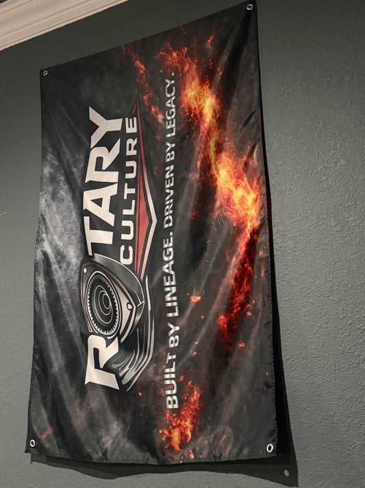 Rotary Culture Official Garage Banner