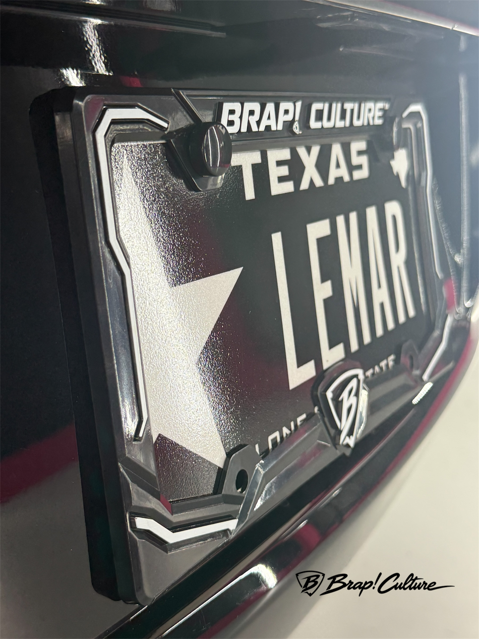 Official Brap! Culture™ License Plate Frame