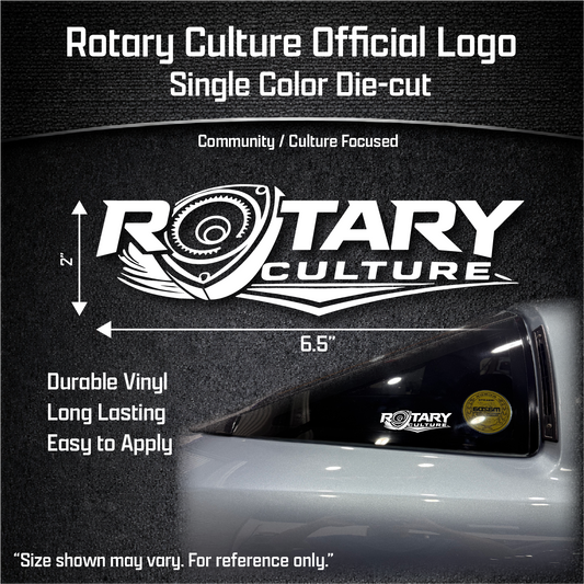 Rotary Culture Official Logo Single Color Die-Cut