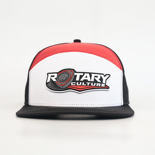Rotary Culture Official hat-Red/White/Black